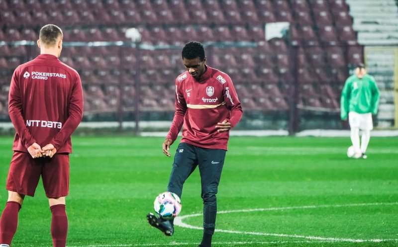Nu joacă la CFR Cluj, dar e dorit în Franța și Germania. Anunțul impresarului lui Mbaye