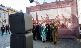 Clujul sărbătorește Ziua Națională a României! A avut loc reconstituirea evenimentelor din 1918