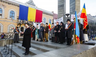 Clujul sărbătorește Ziua Națională a României! A avut loc reconstituirea evenimentelor din 1918