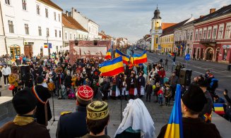 Clujul sărbătorește Ziua Națională a României! A avut loc reconstituirea evenimentelor din 1918