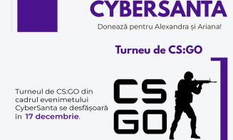 CyberSanta: Eveniment caritabil la Turda, în perioada 16-22 decembrie, pentru două adolescente diagnosticate cu cancer