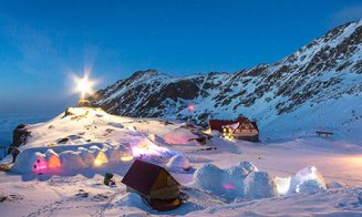 Hotelul de gheaţă de la Bâlea Lac, în topul celor mai frumoase destinaţii înzăpezite din lume