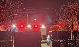 INCENDIU în Cluj-Napoca: Pompierii au găsit un bărbat MORT