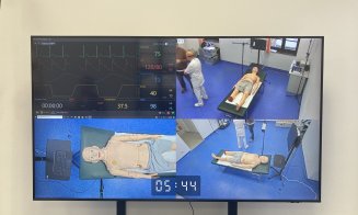 Manechin de simulare Trauma HAL la Spitalul Militar din Cluj. Eficient în pregătirea pentru situații de urgență, îngrijirea și evacuarea răniților din câmpul tactic
