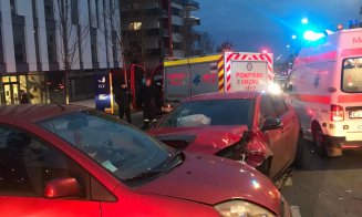 Încă un accident cu răniți pe Bună Ziua. Două persoane, transportate la spital