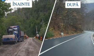 ÎNAINTE și DUPĂ modernizarea drumului Apusenilor / Tișe: „Vă invit să vizitați această frumoasă zonă a județului nostru”