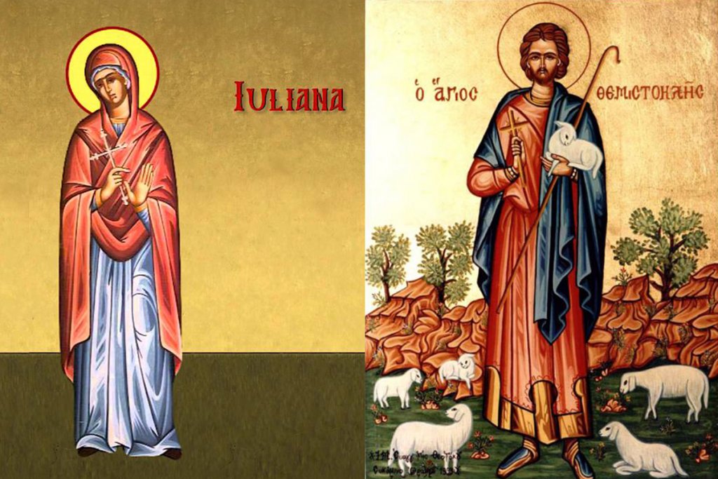 CALENDAR ORTODOX - 21 decembrie: În ultimele zile de post, creștinii îi cinstesc pe Sfânta Iuliana și Sfântul Temistocle