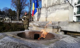Consilierii județeni ai Clujului, depunere de coroane la 33 de ani de la Revoluție