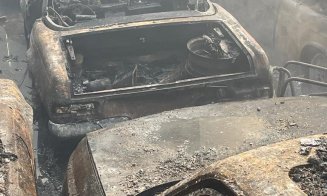 15 mașini de epocă, făcute scrum în incendiul de la Tetarom. Pagubele estimate ajung la 3 milioane de euro