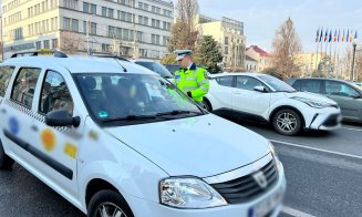 Ce cadouri au primit şoferii în trafic de la poliţiştii Serviciului Rutier Cluj