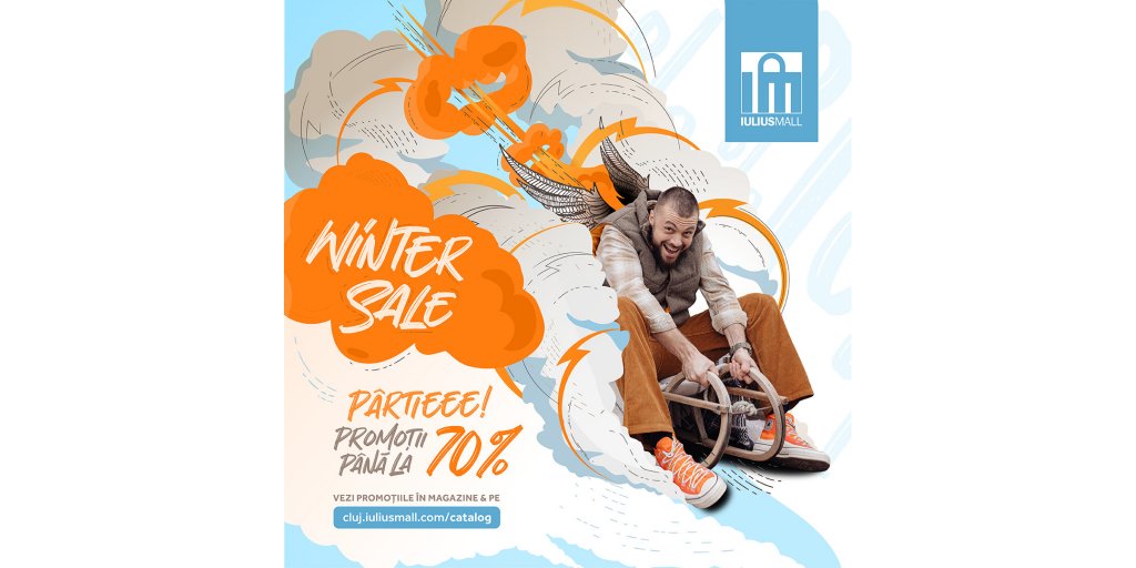 A început Winter Sale la Iulius Mall Cluj. Profită de reducerile de până la 70% și bucură-te de cumpărături inspirate!