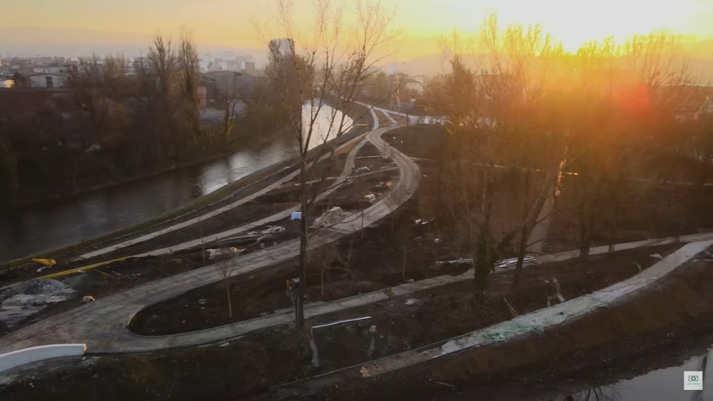 Parcul Armătura, gata în martie. Cum arată şantierul