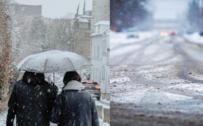 Ploi, ninsori la munte, intensificări ale vântului