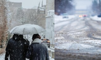 Ploi, ninsori la munte, intensificări ale vântului