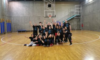 Silvășan și Richard au jucat baschet cu participanții din cadrul Special Olympics