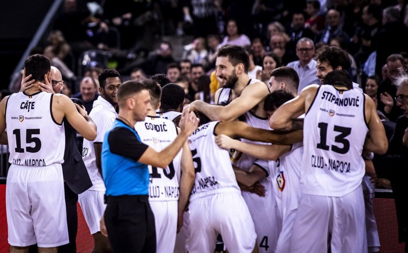 Baschetbaliștii clujeni întâlnesc astăzi CSM Târgu Mureș în BT Arena