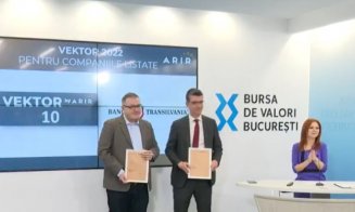 Banca Transilvania a obținut rating VEKTOR maxim pentru comunicarea cu investitorii