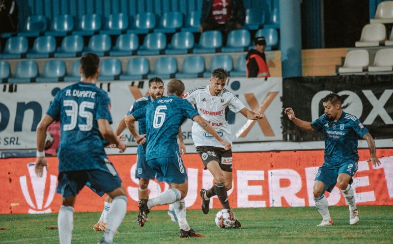 Universitatea Cluj joacă azi un nou meci important în Superligă