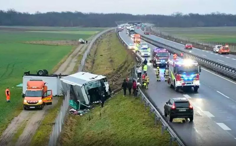 Mărturia unui pasager din autocarul accidentat în Slovenia. Trei români au murit şi patru sunt răniţi grav