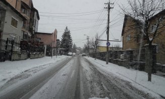 Situația deszăpezirii la Cluj-Napoca. Comunicatul Primăriei