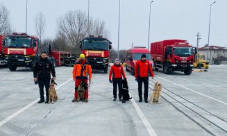 Trei voluntari clujeni cu câini de salvare s-au alăturat echipei care a plecat în Turcia