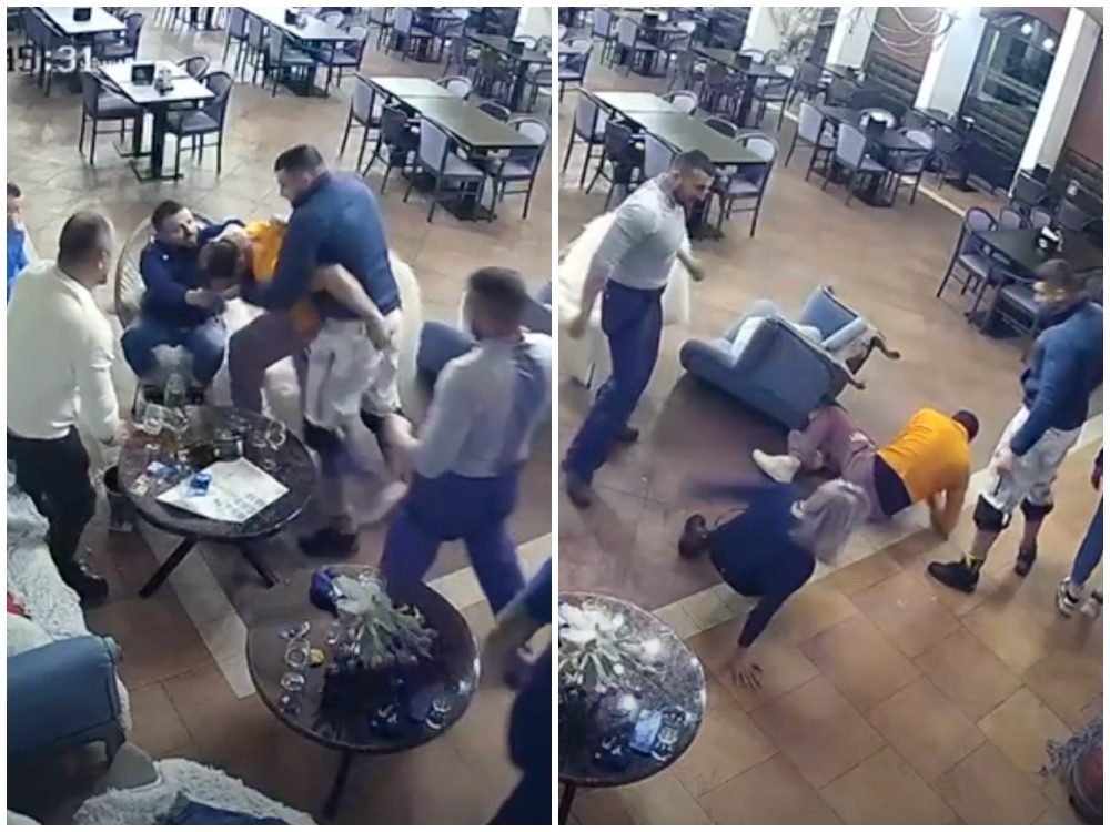 Procurorii cer arestarea bătăușilor de la „Sare-n Bucate”. Au lăsat sânge și geamuri sparte în urma lor