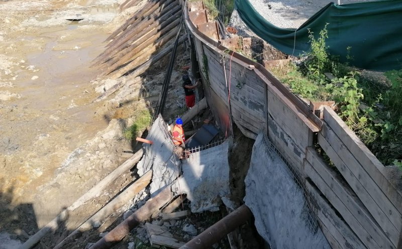 Dezastrul urbanistic de pe Victor Papilian. Dezvoltatorul imobiliar dă vină pe vecini și pe ploi