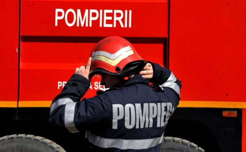 INCENDIU pe Dorobanților, în Cluj-Napoca, urmat de un atac de panică