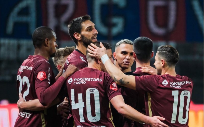 CFR Cluj joacă astăzi cu CS U Craiova în Superligă