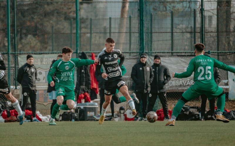 Sabău a mizat pe tineri în amicalul cu Sănătatea. Cum s-au simțit juniorii la primul meci pentru "U"