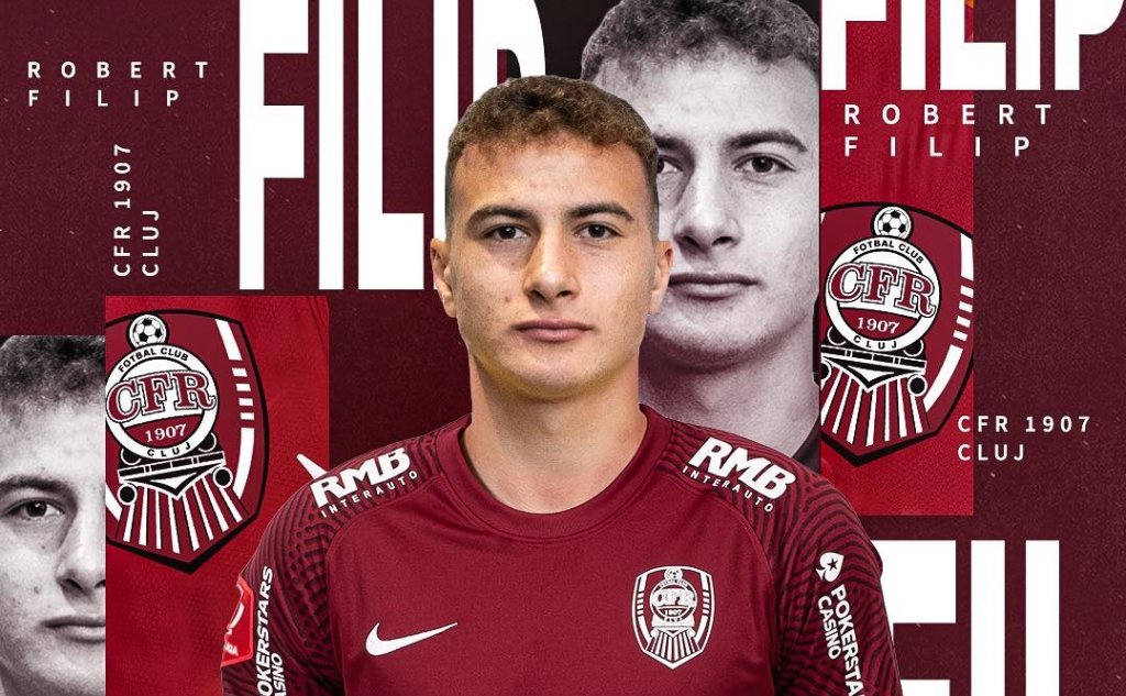 CFR Cluj a transferat un tânăr jucător din Italia. Un fost "feroviar" a contribuit la mutare