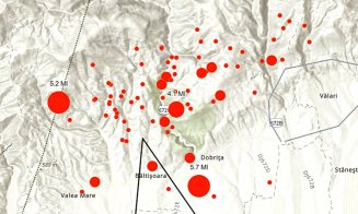 7 cutremure de suprafață au avut loc noaptea trecută și în această dimineață. Le-ai simțit?