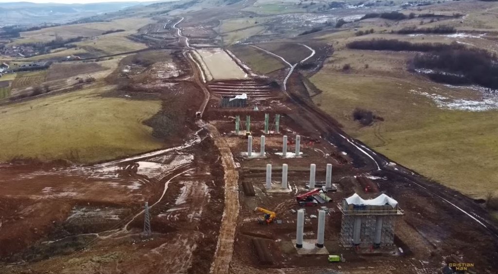 Autostrada Transilvania: Cum avansează UMB pe loturile dintre Nădăşelu şi Poarta Sălajului