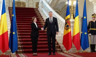 Maia Sandu, primită la Palatul Cotroceni