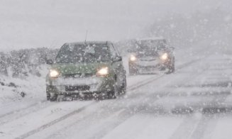 Nouă avertizare COD PORTOCALIU de ninsori, vânt şi viscol la Cluj