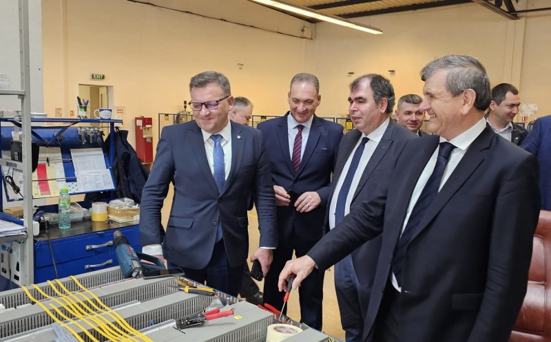 Ministrul Muncii, la Cluj! A vizitat compania Energobit: „Sectorul energetic din România se află în permanentă dezvoltare”