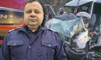 Erou în timpul liber. Pompierul Cătălin a ajuns primul la accidentul mortal de pe Cluj-Oradea: „De ce plânge tati?” / „Datorită ție cinci oameni trăiesc!”