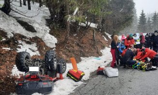 Un nou accident cu ATV-ul în Apuseni. Două femei s-au răsturnat, iar una dintre ele a ajuns la spital
