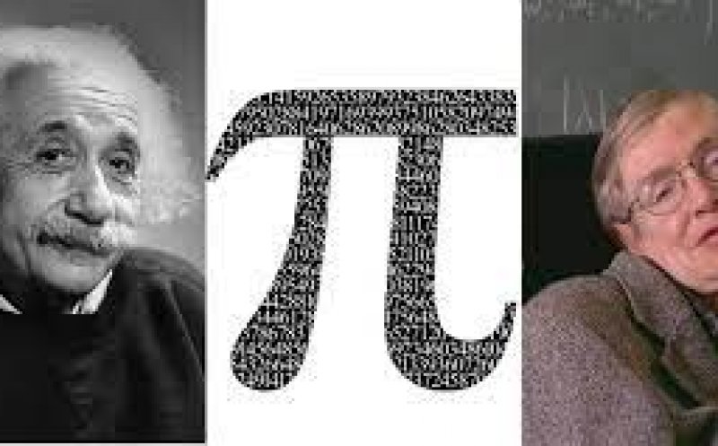 14 martie - Coincidență cosmică, ziua PI în care s-a născut Einstein și a murit Stephen Hawking