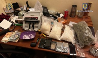 Zeci de kilograme de droguri, ridicate de DIICOT / Stupefiantele erau vândute în Cluj şi Bistriţa-Năsăud