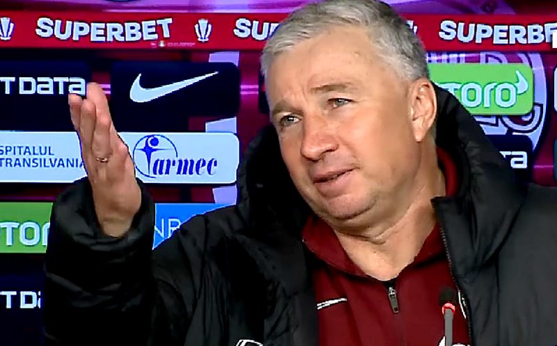 Dan Petrescu, după golul anulat din partida cu Rapid: "Nu a fost niciun ofsaid! Dacă am băgat-o în poartă, lasă golul!"