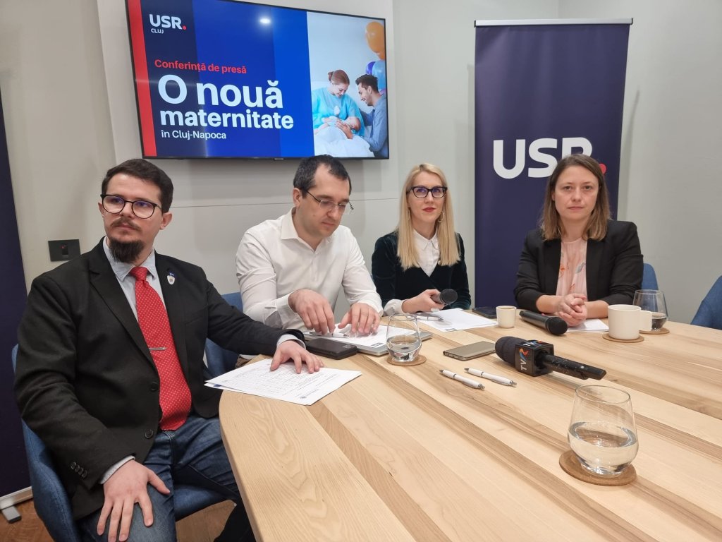 USR cere o nouă maternitate în Cluj-Napoca: „Ne-am săturat de vorbe, trecem la fapte!”