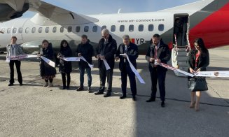 Noua companie aeriană a aterizat la Cluj-Napoca și oferă zboruri spre litoral și Budapesta Ciceo: „Zborurile sunt foarte importante pentru Transilvani