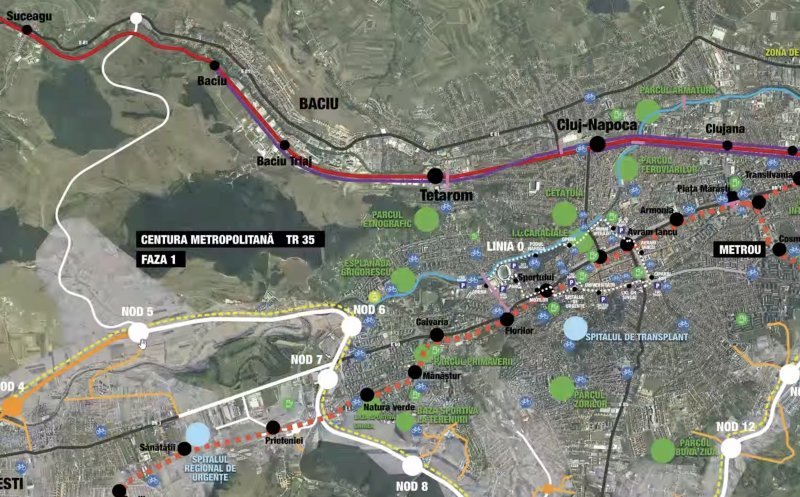 6 ofertanți pentru primul tronson al centurii metropolitane a Clujului. Și internaționali