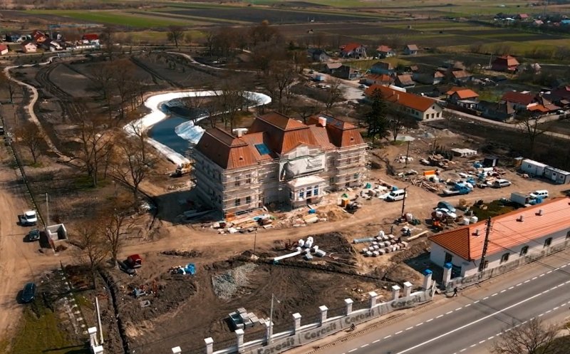 Castelul Bánffy din Răscruci se transformă într-o bijuterie
