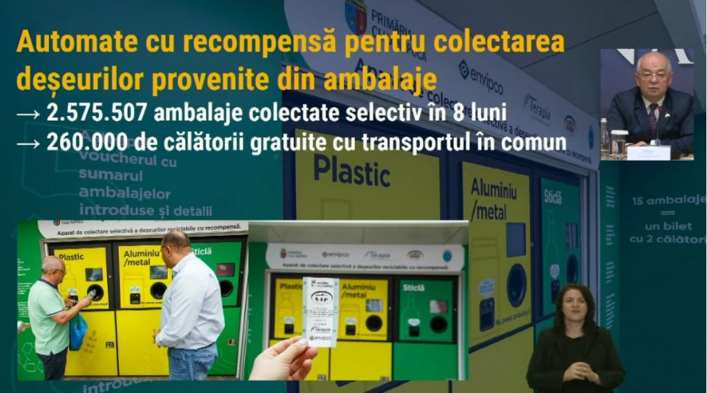 Proiectul BILET de autobuz GRATUIT cu deșeuri reciclabile, un SUCCES! Au fost reciclate 2.5 milioane de deșeuri