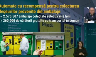 Proiectul BILET de autobuz GRATUIT cu deșeuri reciclabile, un SUCCES! Au fost reciclate 2.5 milioane de deșeuri