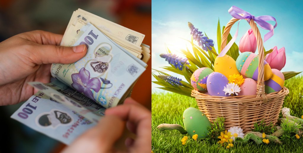 Prima de Paște este așteptată de mai puțini români anul acesta. Cât primesc angajații