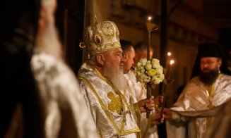 Mii de credincioși au participat la slujba de Înviere de la Catedrala Mitropolitană din Cluj-Napoca