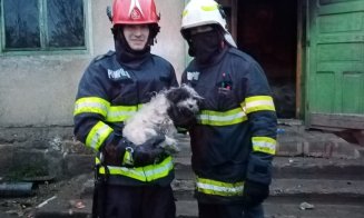 Incendiu Cluj: Casă mistuită de flăcări în a doua zi de Paști/ De la ce a pornit focul